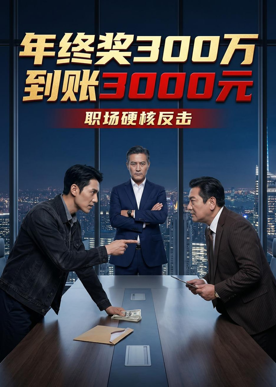 年终奖 300 万到账 3000 元
